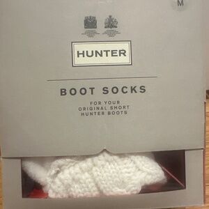 Hunter White Boot Socks